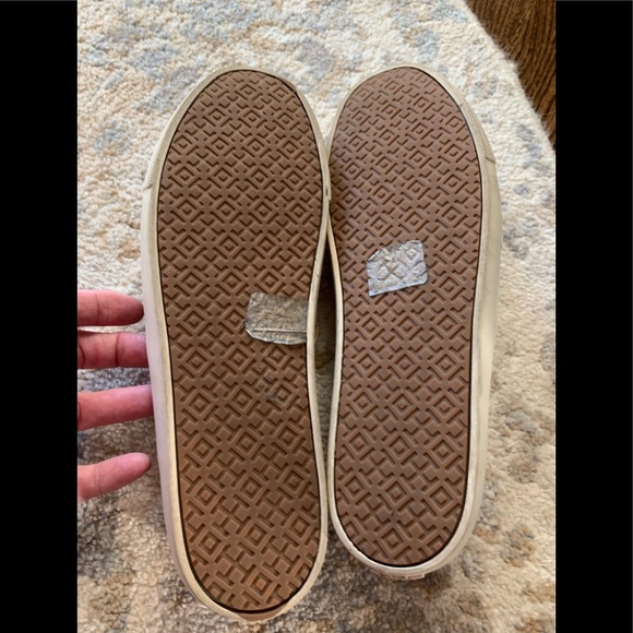 Tory Burch JESSE tan/cognac perforated slip on sneakers. Size 9 1/2. EUC. - Picture 4 of 6